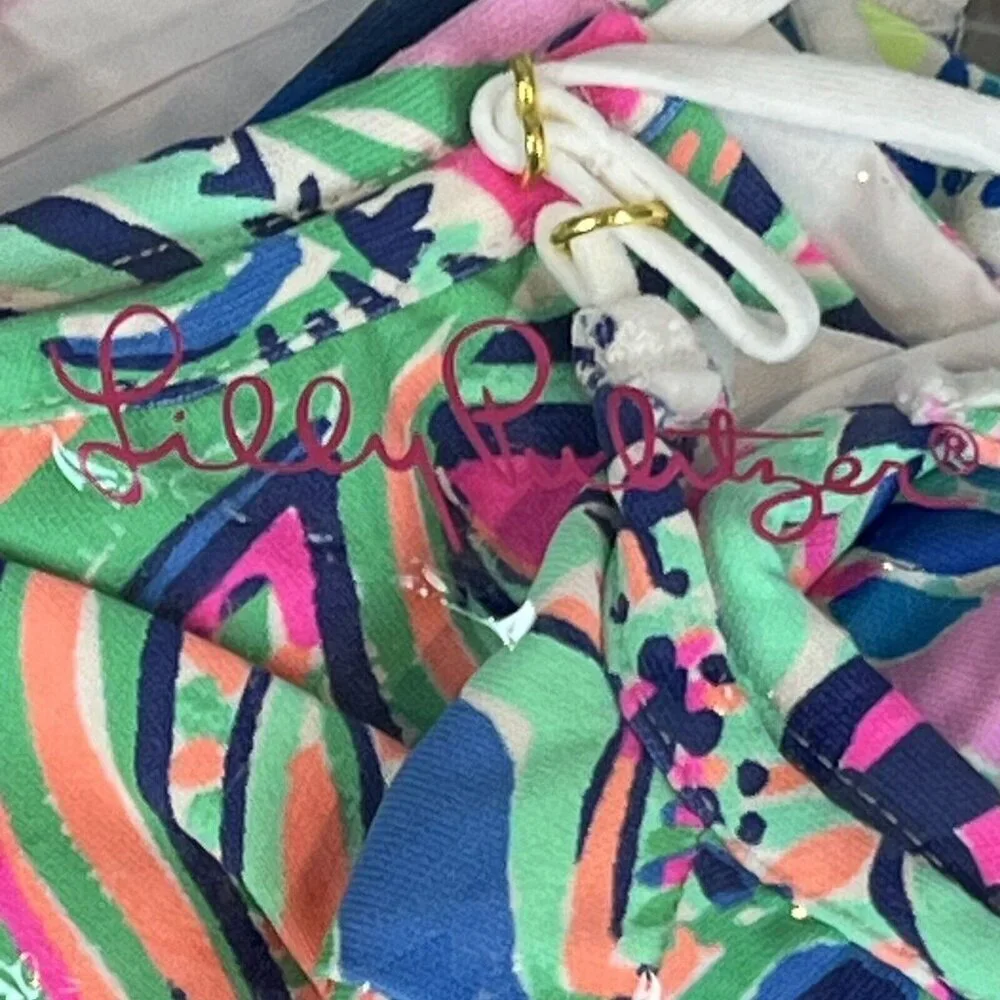 Lilly Pulitzer Resort Prints Adult Face Mask Set Of 3 New Adjustable